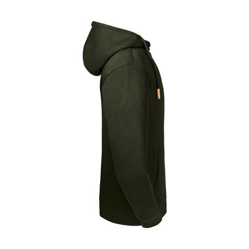 Pure Organic High Collar Hooded Sweat - 4