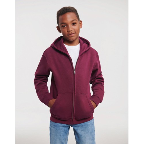Kids` Authentic Zipped Hood Sweat - 1