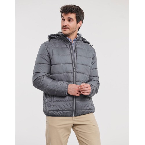 Men`s Hooded Nano Jacket - 1