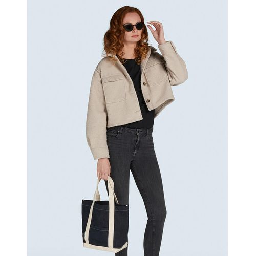 Canvas Denim Shopper - 2