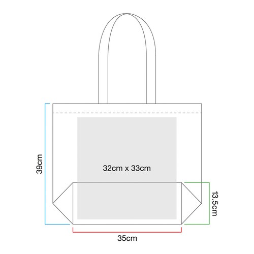 Organic Premium Cotton Maxi Tote thumbnail 8
