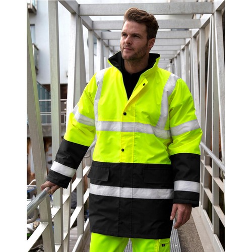 Core Motorway 2-Tone Safety Coat - 1