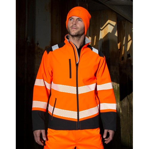 Printable Ripstop Safety Softshell thumbnail 4