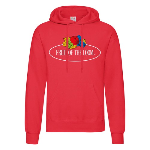 Vintage Hooded Sweat Classic Large Logo Print - 1