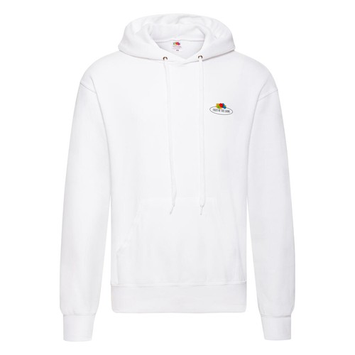 Vintage Hooded Sweat Classic Small Logo Print - 1