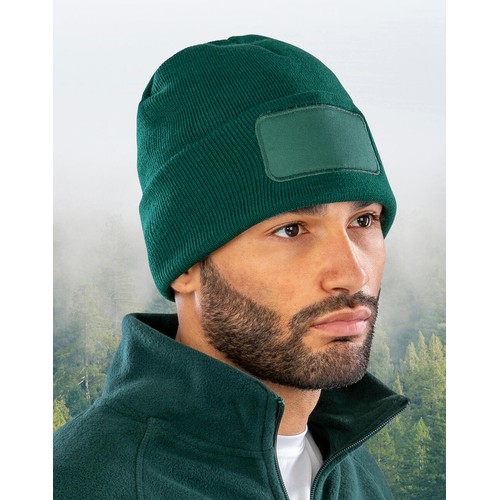 Recycled Double Knit Printers Beanie - 1
