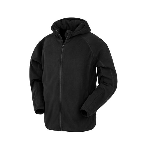 Hooded Recycled Microfleece Jacket - 5