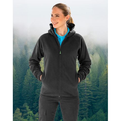 Hooded Recycled Microfleece Jacket - 2