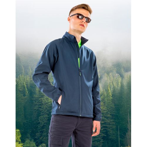 Men`s Recycled 2-Layer Printable Softshell Jacket - 8