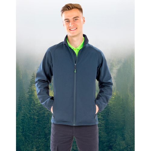 Men`s Recycled 2-Layer Printable Softshell Jacket - 9