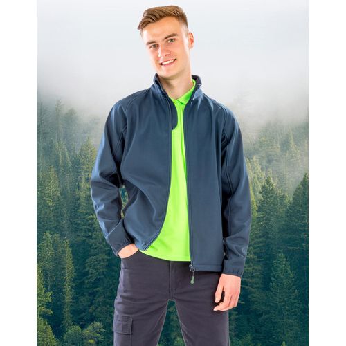 Men`s Recycled 2-Layer Printable Softshell Jacket - 10