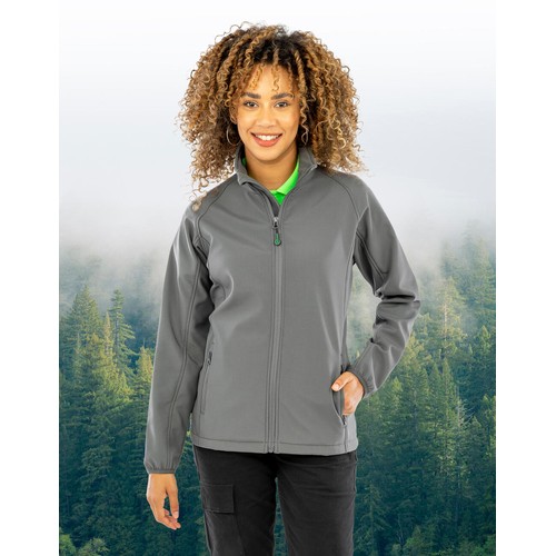 Women`s Recycled 2-Layer Printable Softshell Jkt thumbnail 4