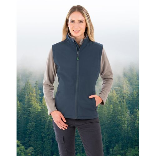 Women`s Recycled 2-Layer Printable Softshell B/W - 5