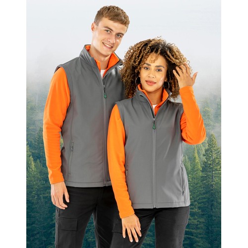 Women`s Recycled 2-Layer Printable Softshell B/W thumbnail 5
