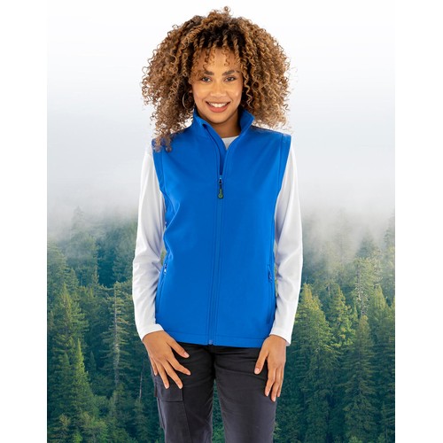 Women`s Recycled 2-Layer Printable Softshell B/W - 1