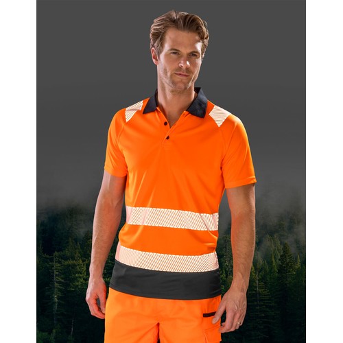 Recycled Safety Polo Shirt thumbnail 4