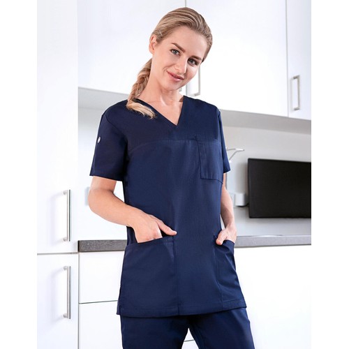 Ladies` Slip-on Tunic Essential Short Sl. - 1