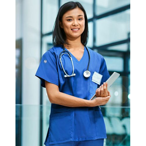 Ladies` Slip-on Tunic Essential Short Sl. - 2