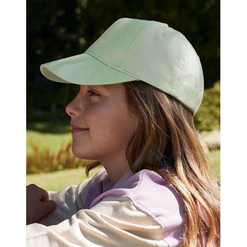 Junior Organic Cotton 5 Panel Cap - 1