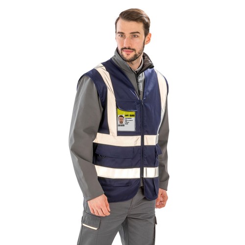 Heavy Duty Polycotton Security Vest - 4
