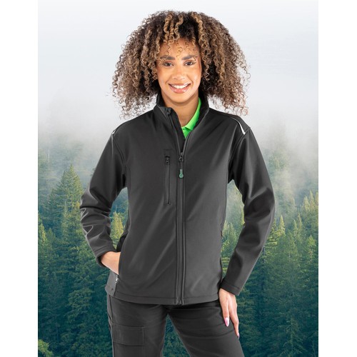 Womens Recycled 3-Layer Printable Softshell Jacket, Result, SquareNuts - Mataro Advice srl