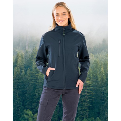 Womens Recycled 3-Layer Printable Softshell Jacket thumbnail 4