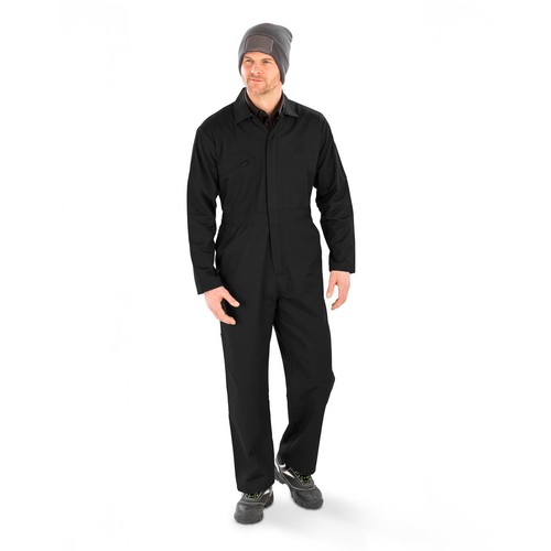 Recycled Action Overall with Zip Front - 7