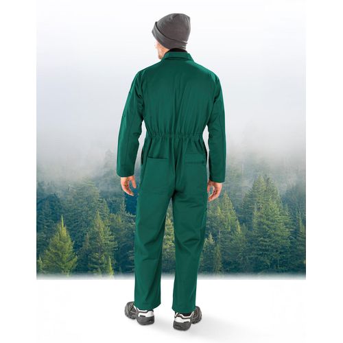 Recycled Action Overall with Zip Front - 2