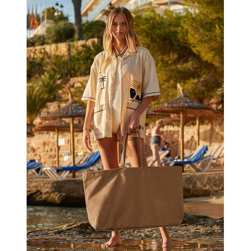 Oversized Canvas Tote Bag - 2