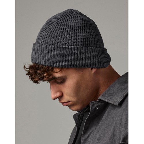 Organic Cotton Waffle Beanie - 5