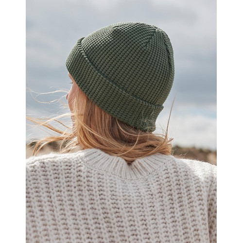 Organic Cotton Waffle Beanie - 4