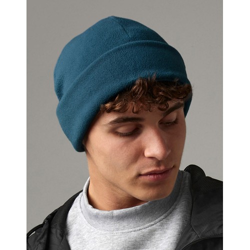 Recycled Fleece Cuffed Beanie - 1