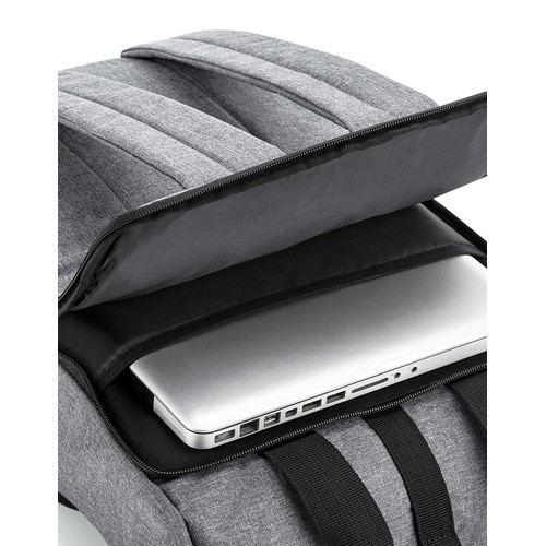 Recycled Twin Handle Roll-Top Laptop Backpack thumbnail 10