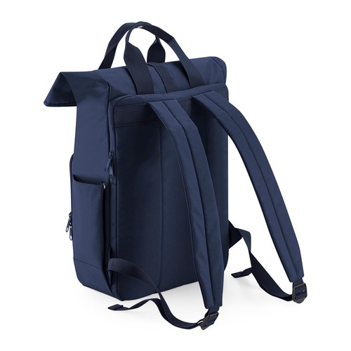 Recycled Twin Handle Roll-Top Laptop Backpack thumbnail 4