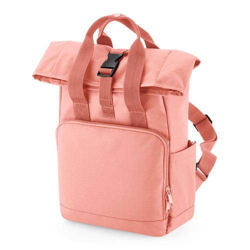 Recycled Mini Twin Handle Roll-Top Backpack thumbnail 13