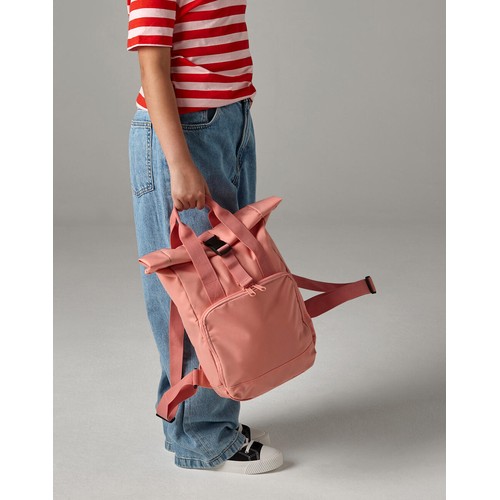 Recycled Mini Twin Handle Roll-Top Backpack thumbnail 8