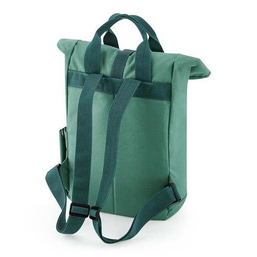 Recycled Mini Twin Handle Roll-Top Backpack thumbnail 10
