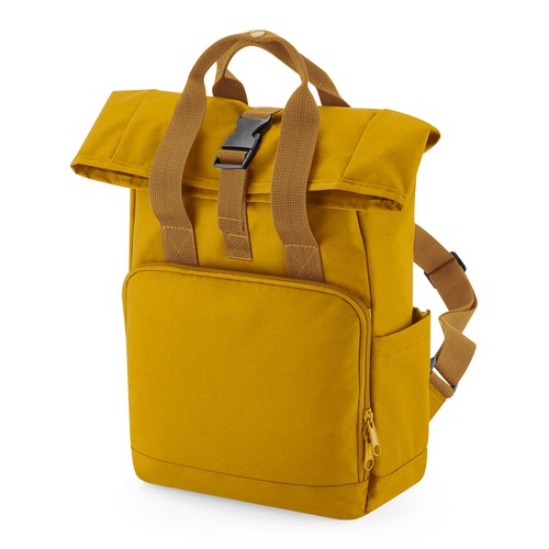 Recycled Mini Twin Handle Roll-Top Backpack thumbnail 4