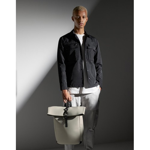 Matte PU Rolltop Backpack thumbnail 4