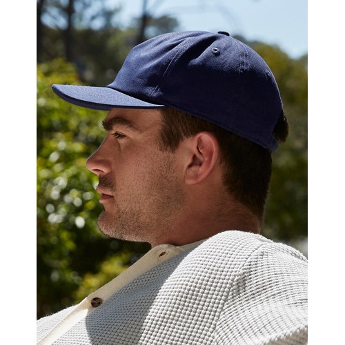 Organic Cotton Unstructured 5 Panel Cap thumbnail 4
