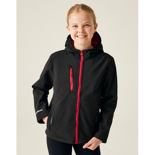 Junior Ablaze 3-Layer Hooded Softshell - 3
