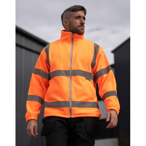 Hi-Vis Fleece Jacket "Bergen" - 2