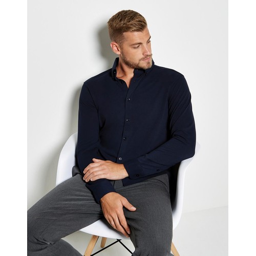 Tailored Fit Superwash® 60º Pique Shirt thumbnail 4