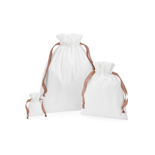 Cotton Gift Bag with Ribbon Drawstring thumbnail 5