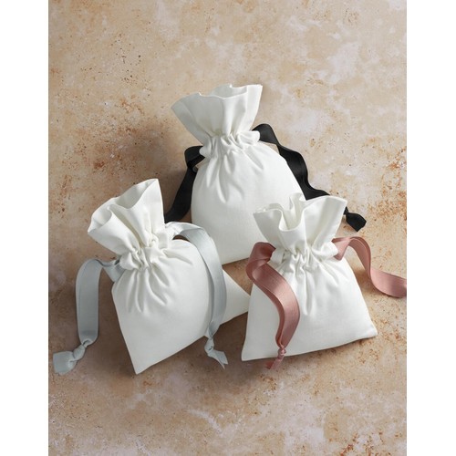 Cotton Gift Bag with Ribbon Drawstring thumbnail 4