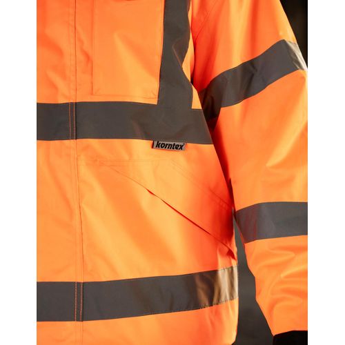 Hi-Vis Rain Jacket Lite "Kaunas" - 4