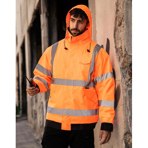 Hi-Vis Rain Jacket Lite "Kaunas" - 2