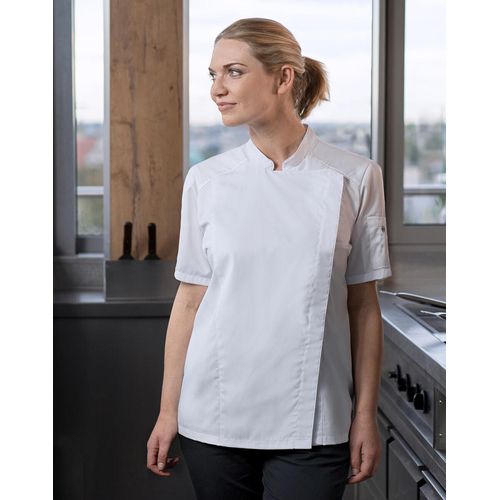 Short-Sleeve Ladies' Chef Jacket Modern-Look - 2