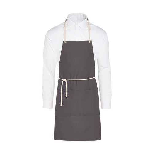 CORSICA - Cord Bib Apron with Pocket - 1