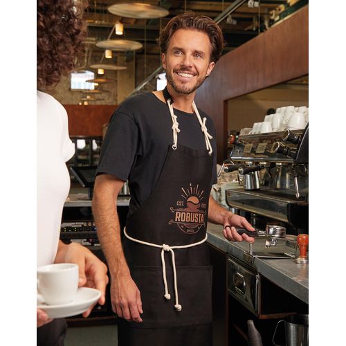 CORSICA - Cord Bib Apron with Pocket - 7